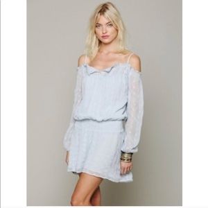 New free people blue dress